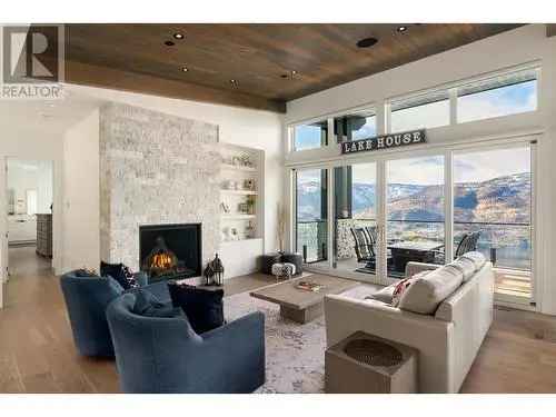 Buy House with Lake Views and Luxury Features in Glenmore Kelowna