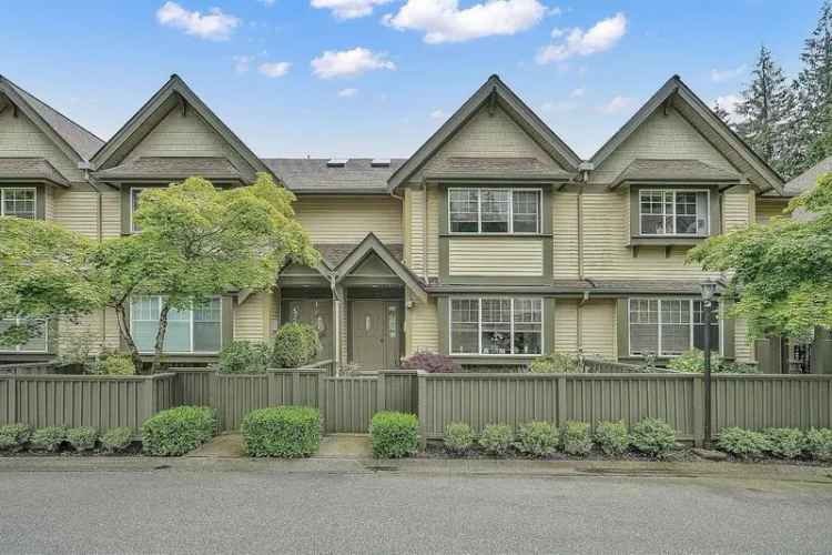 20 3300 PLATEAU Boulevard in Coquitlam: Westwood Plateau Townhouse for sale : MLS®# R2947035