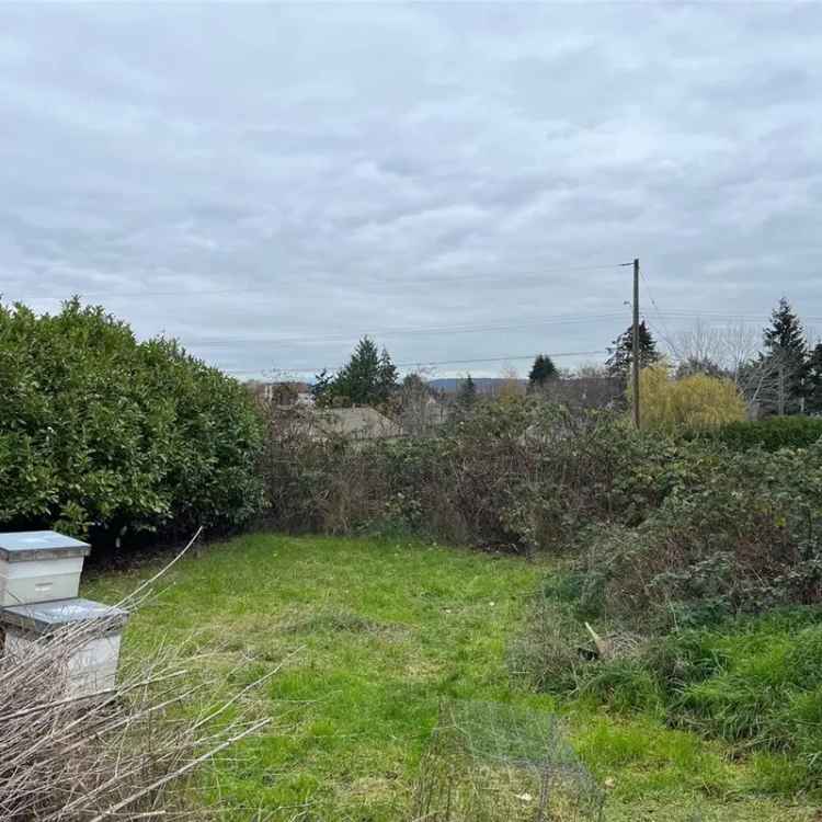 Buy Lot in Nanaimo with Spacious Flat Area for Your Dream Home