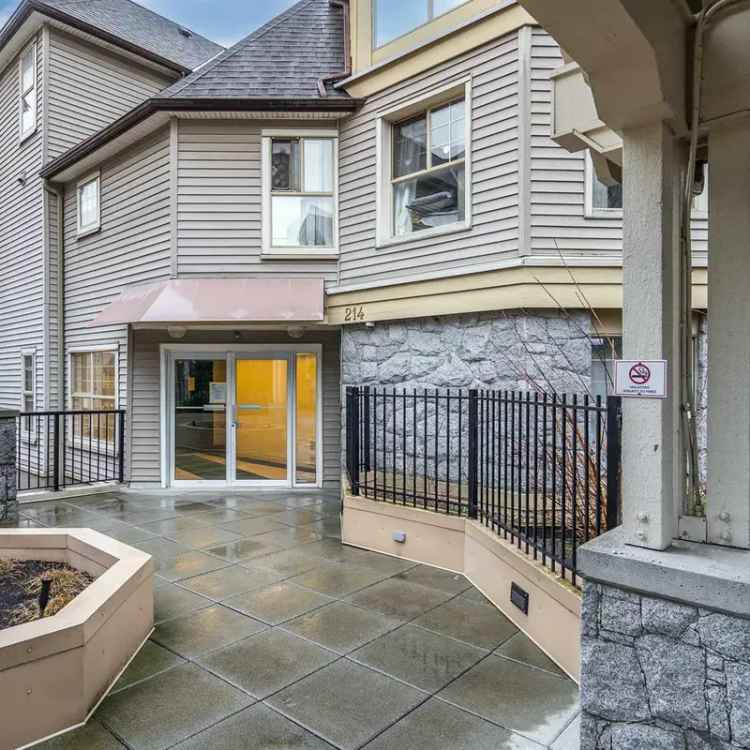 Sale of Stunning Ground Floor Apartment in New Westminster with Patio