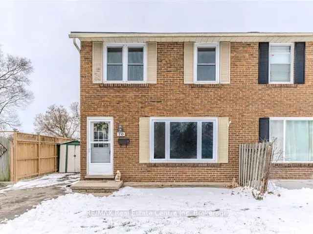 Beautiful 3 Bedroom Semi-Detached House with Oversized Lot and Ample Parking