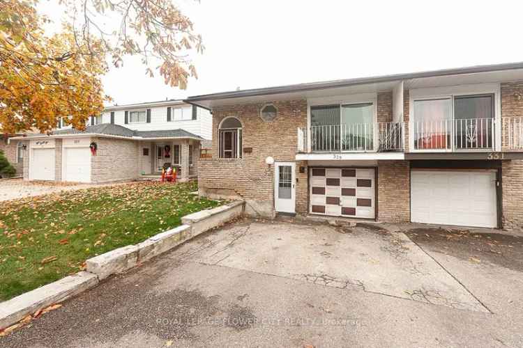 House For Sale in 329, Hansen Road North, Brampton, Ontario