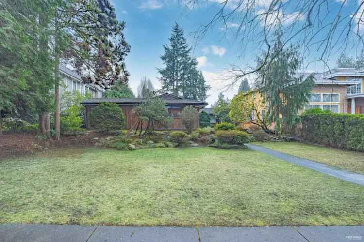 Shaughnessy House for Sale Large Lot 3 3 Updated Kitchen South Garden