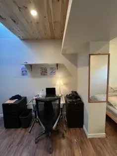 Rent room in Montreal with cozy loft features