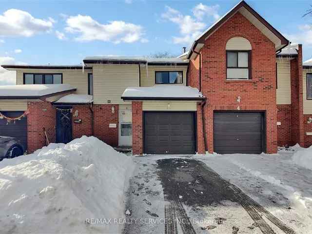 Updated Townhome in Desirable Brampton Neighborhood