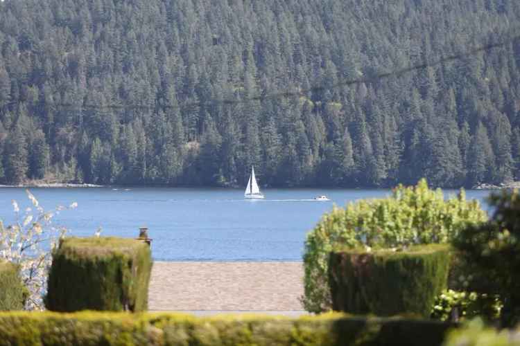 Dollarton Beach House for Sale Stunning Ocean Views