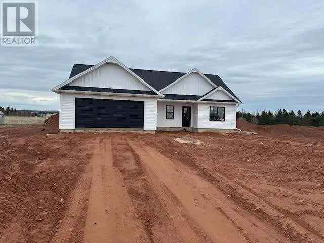 New 3-Bedroom Rancher near Charlottetown
