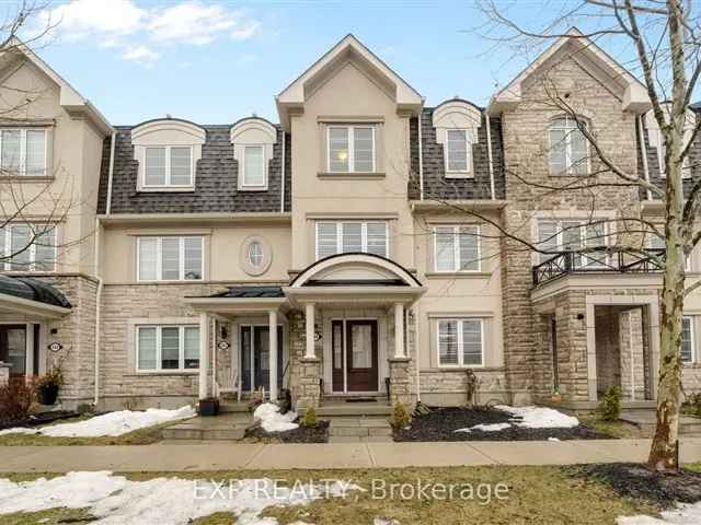 Oakville 3-Story Townhouse: 3 Beds, 2.5 Baths, 2-Car Garage