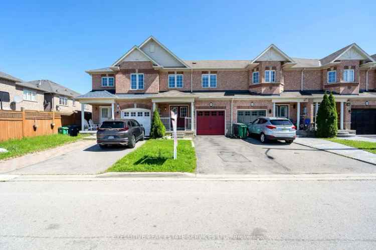 Buy townhouse in Brampton with backyard and finished basement kitchen