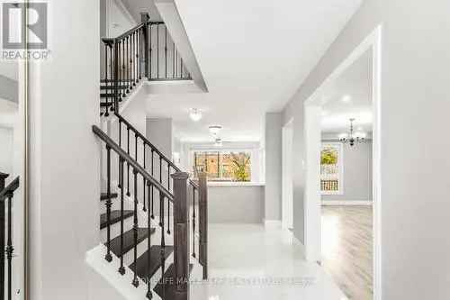 4-Bedroom Detached Home with Legal Basement Apartment in Meadowvale Mississauga