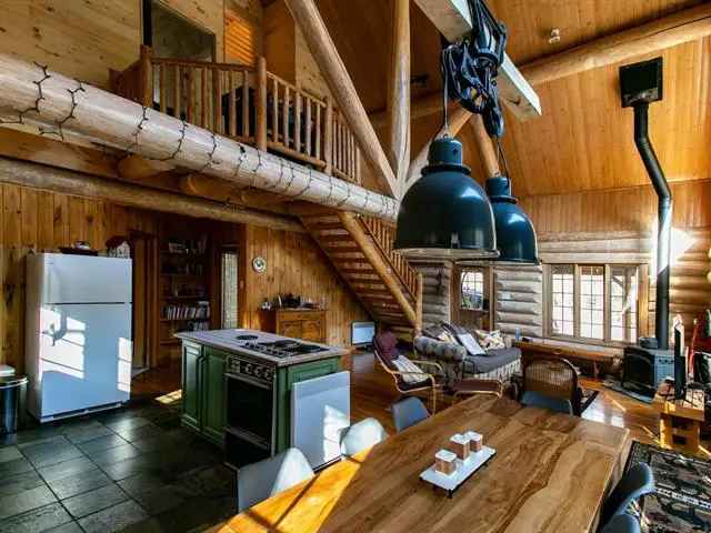 One-and-a-Half Storey House with River Views