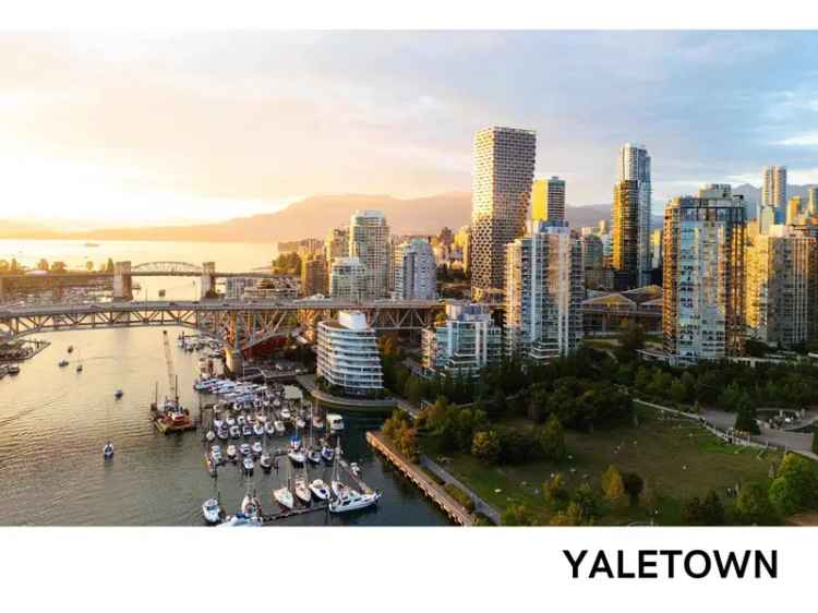 Yaletown Townhome The Icon 2 Beds 25 Baths 2 Parking