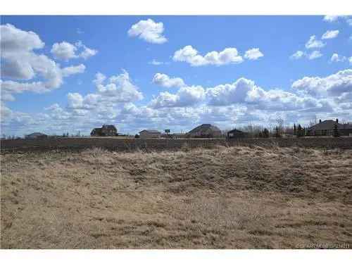 3.17 Acre Lot For Sale in Goldenrod Estates near Grande Prairie