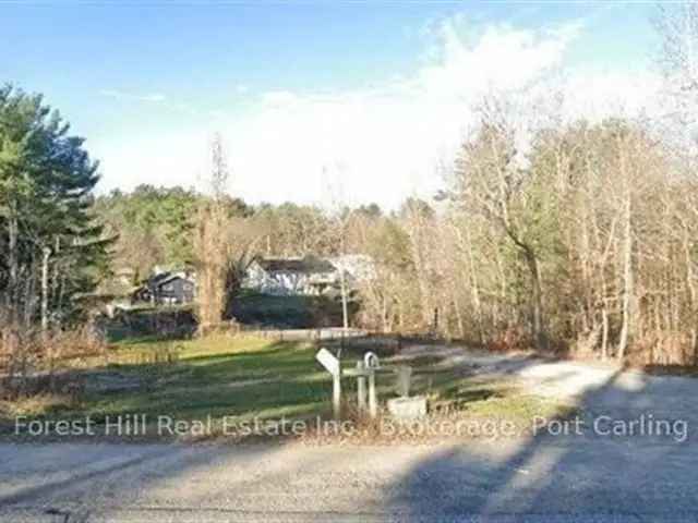 Bracebridge Building Lot Garage Entry Walkout Home