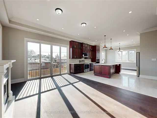 Luxury Custom Home in Pickering Modern Open Concept Gourmet Kitchen Finished Basement