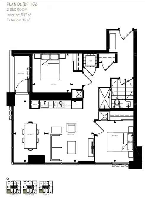 Burke Condo 847sq only $780|楼花转让