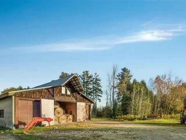 38-Acre Country Estate w 3 Ponds Barn Cottage Lake Ontario