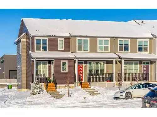 3-Bedroom Townhouse in Carrington Calgary Alberta No Condo Fee