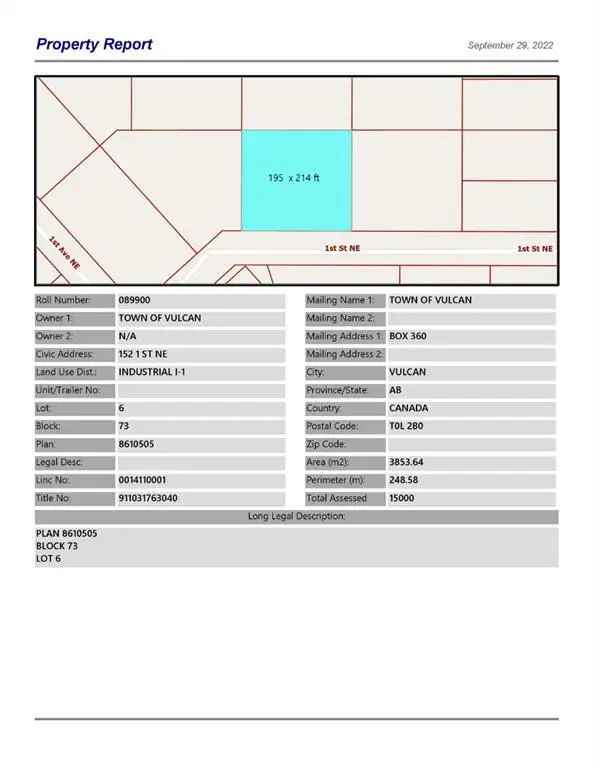 Land For Sale in Redcliff, Alberta