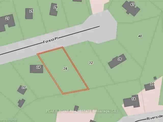 Land For Sale in Sauble Beach, Ontario