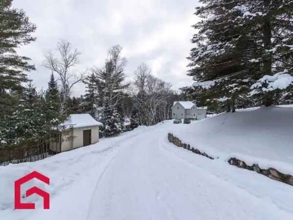 2+ Storey House for Sale Laurentides Waterfront Property