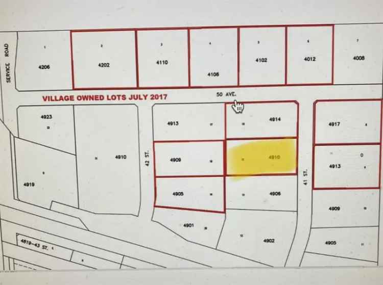 Rycroft Industrial Park Serviced Lots Highway 249