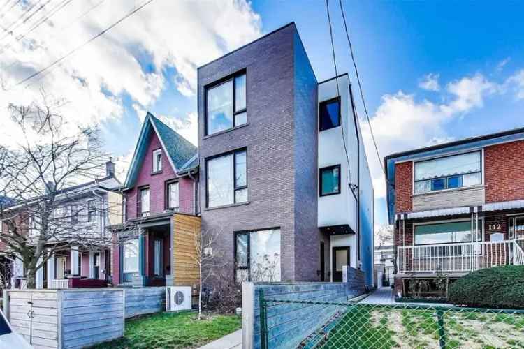 Listed: Skinny Home Near Trinity Bellwoods Asks $1.7 Million