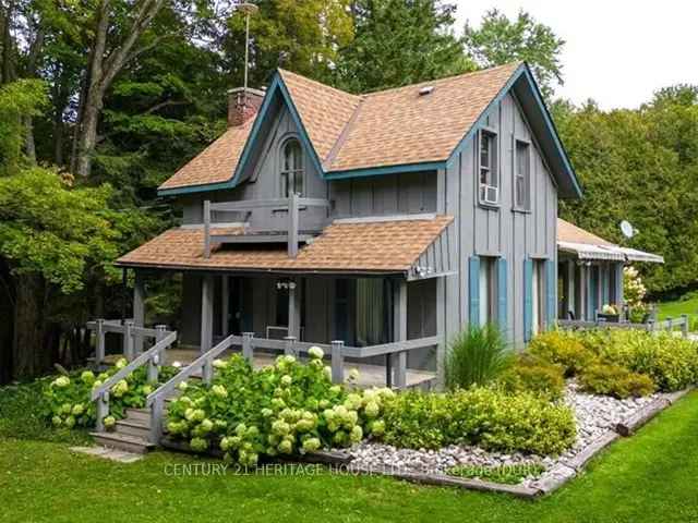 23-Acre Estate in West Grey: Rustic Elegance and Natural Beauty