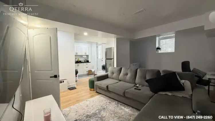 Modern 1-Bedroom Basement Apartment - Newly Renovated