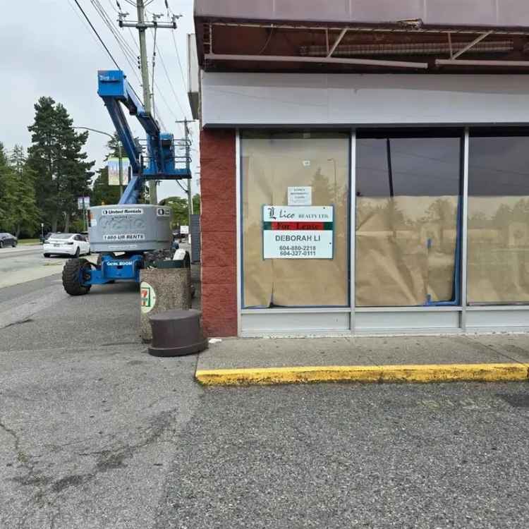 Retail for lease