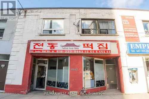 Commercial Building and Parking Lot for Sale in Toronto