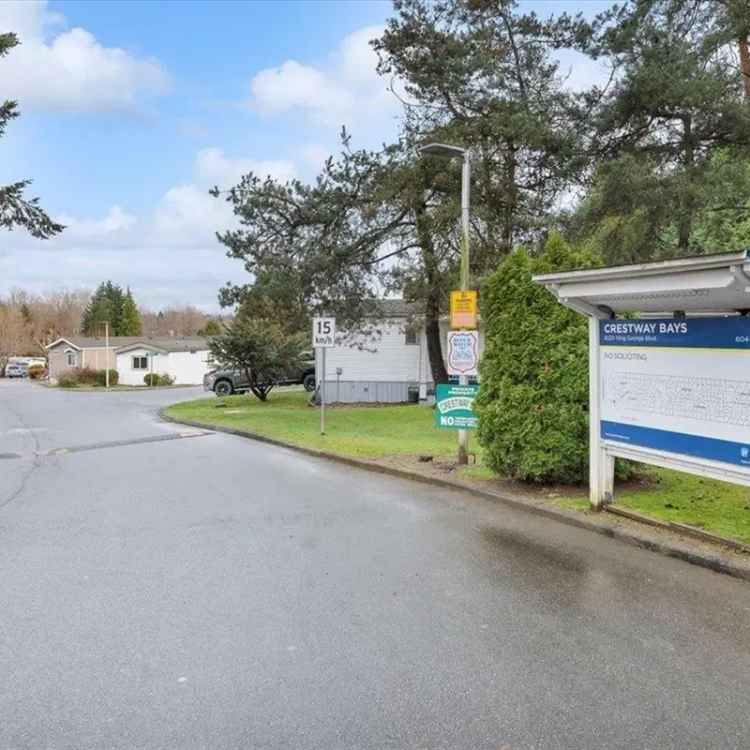 3 Bedroom Surrey Manufactured Home for Sale