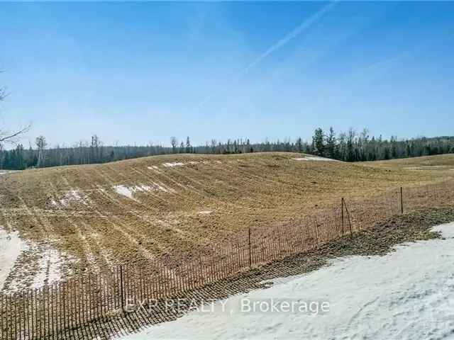 Land For Sale in Lanark Highlands, Ontario