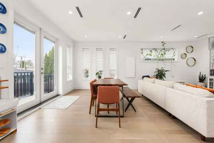 Vancouver East 4-Bedroom 1/2 Duplex 1928 sqft