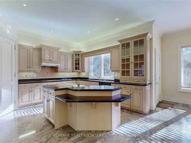 Luxury Custom Home in Willowdale East with 5 Ensuites and Huge Lot