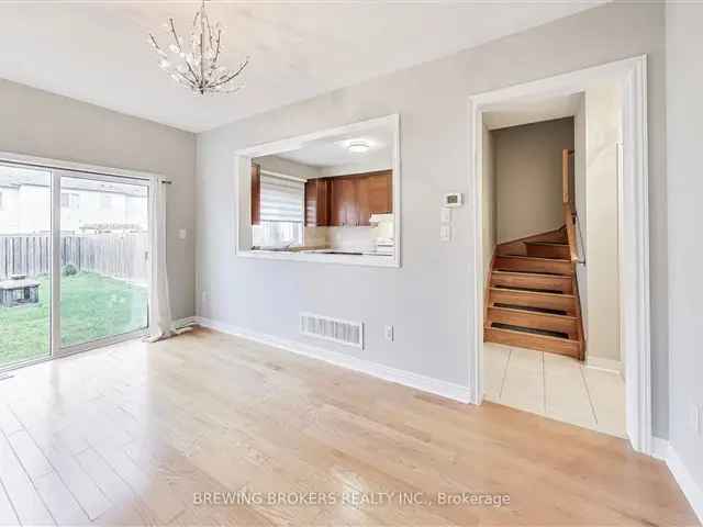 Beautiful 3-Bedroom Townhome For Rent in Barrie West Bayfield