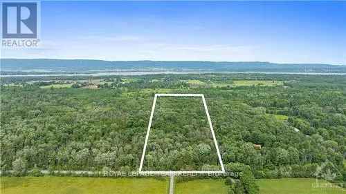 Vacant Land For Sale In Dunrobin, Ottawa, Ontario