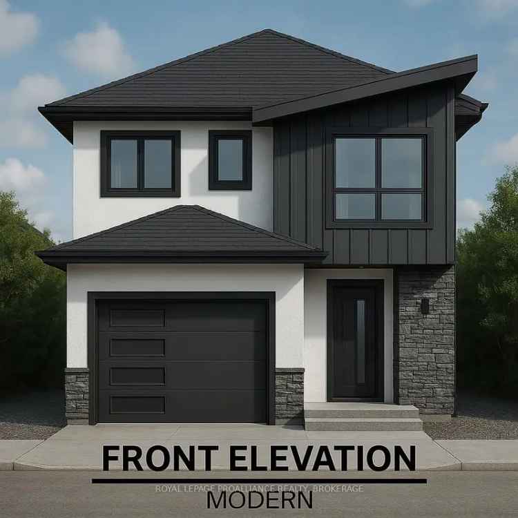 Inverary by Brookland Fine Homes 3 Bed 2.5 Bath Two Storey Home