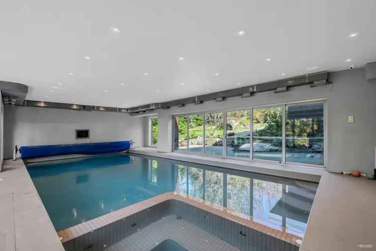 Luxury Mansion for Sale: Indoor Pool, Smart Home, Ocean Views