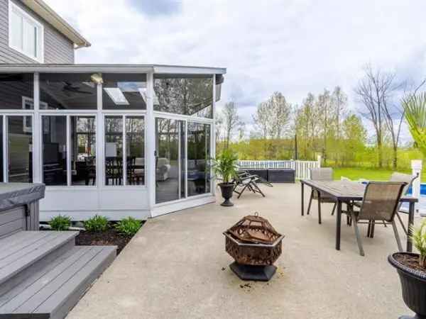 Two Story Home for Sale in Victoriaville Double Lot Modern Kitchen Garage