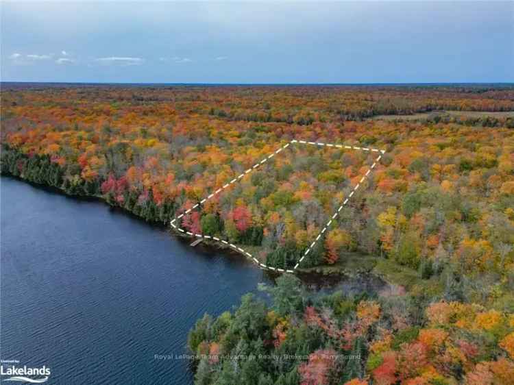 Waterfront Lot on Gooseneck Lake - 4.7 Acres, Private Dock