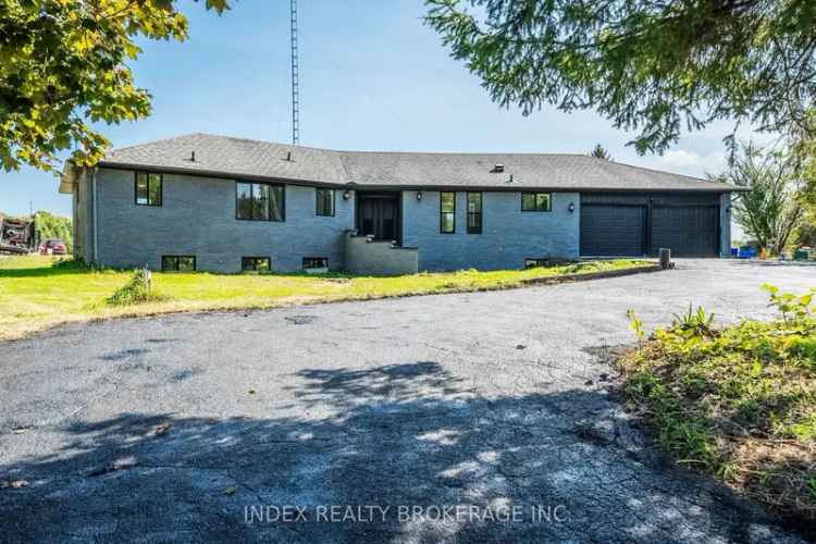 10 Acre Modern Bungalow with Barn and Redevelopment Potential