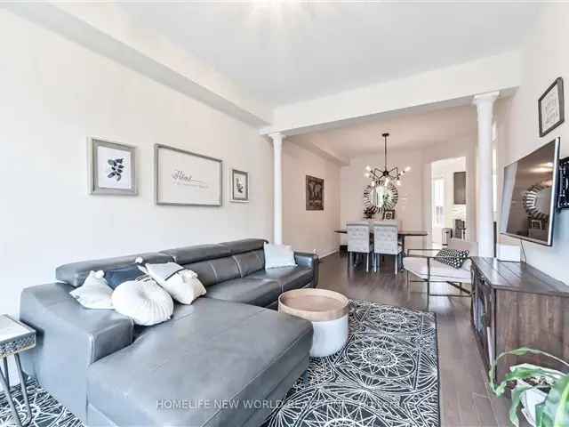 Stunning Freehold Townhouse 2-Storey 2 Car Garage Hardwood Floors Upgraded Kitchen