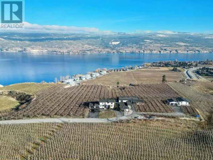 Summerland Cherry Farm 10 Acres Okanagan Lake Views