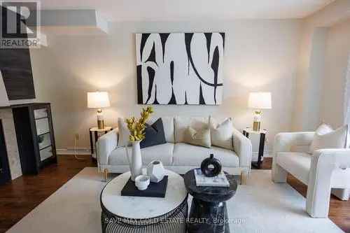 3 Bedroom Townhouse in River Oaks Oakville