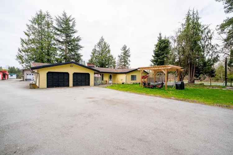 21896 40 Avenue in Langley: Campbell Valley House for sale : MLS®# R2949422