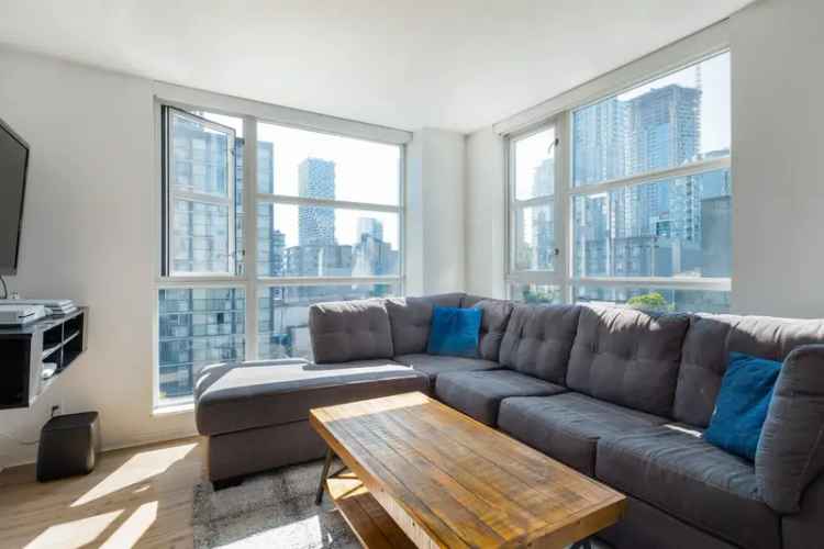 Downtown Vancouver Condo for Sale 1 Bedroom Corner Suite