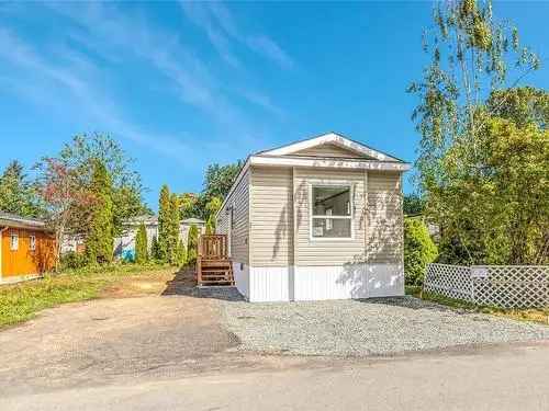 House for Sale in Five Acres Nanaimo Featuring 2 Bedrooms and Air Conditioning