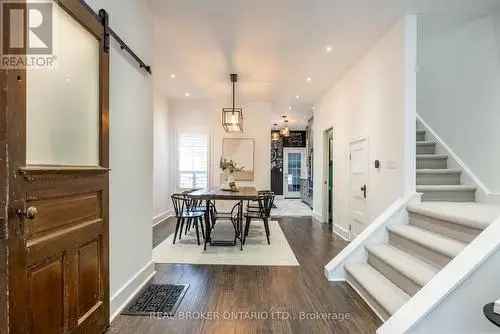 For Sale: Updated Four Bedroom House in Greenwood-Coxwell Toronto