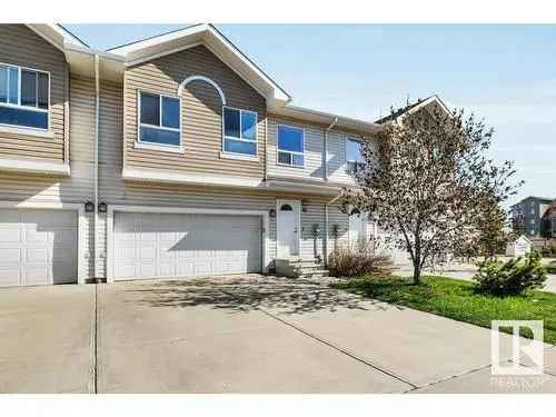 3 Bedroom Townhouse for Sale in Hollick Kenyon Edmonton